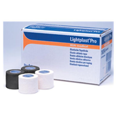 Bandage Lightplast Pro 2"x5yd Elastic Black 24/Ca - Surgical Supplies NY